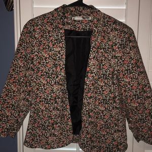 Printed Blazer